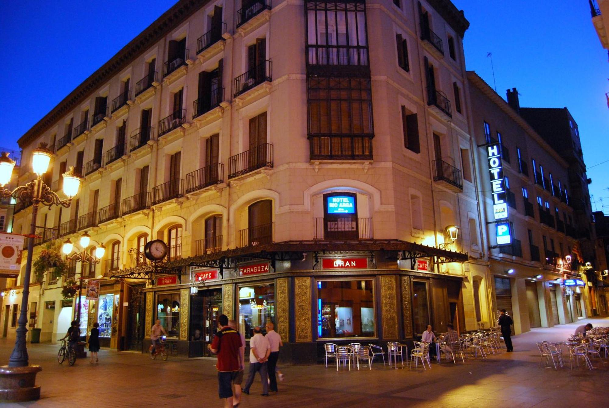 Hotel Rio Arga Zaragoza Exterior foto